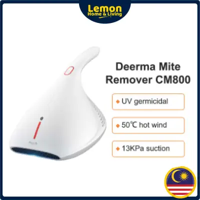 🍋READY STOCK LEMON🍋 Deerma CM800 Mites Vacuum Cleaner Handheld Light & Heat Shock UV Lamp Remove Mites Strong Suction