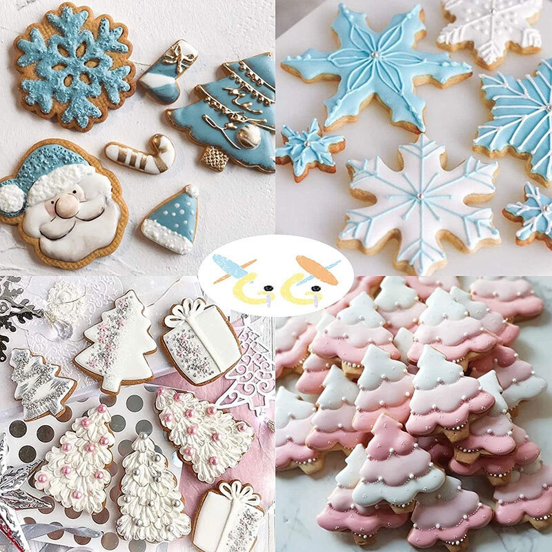 Cây Giáng Sinh Khuôn Nhà Bếp trang trí bánh nướng Pastry dụng cụ cắt bánh quy Biscuit Gingerbread Công Cụ
