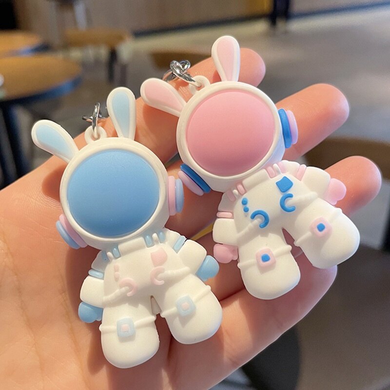 【YIDEA HONGKONG】Cute Astronaut Bunny Keychain