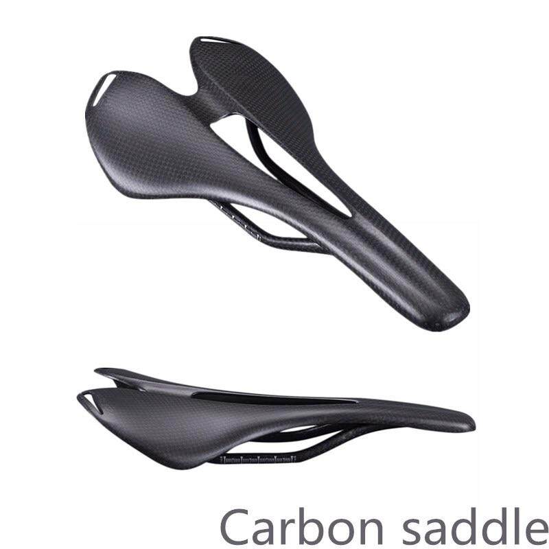 Light weight 3K Carbon Fiber Saddle for MTB Road Bike Seat Bicycle Accessories
