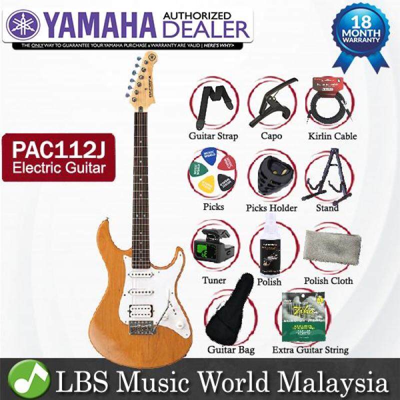 Yamaha PAC112J Alder SSH 6 String Solidbody Electric Guitar Yellow Natural Satin (PAC 112J) Malaysia