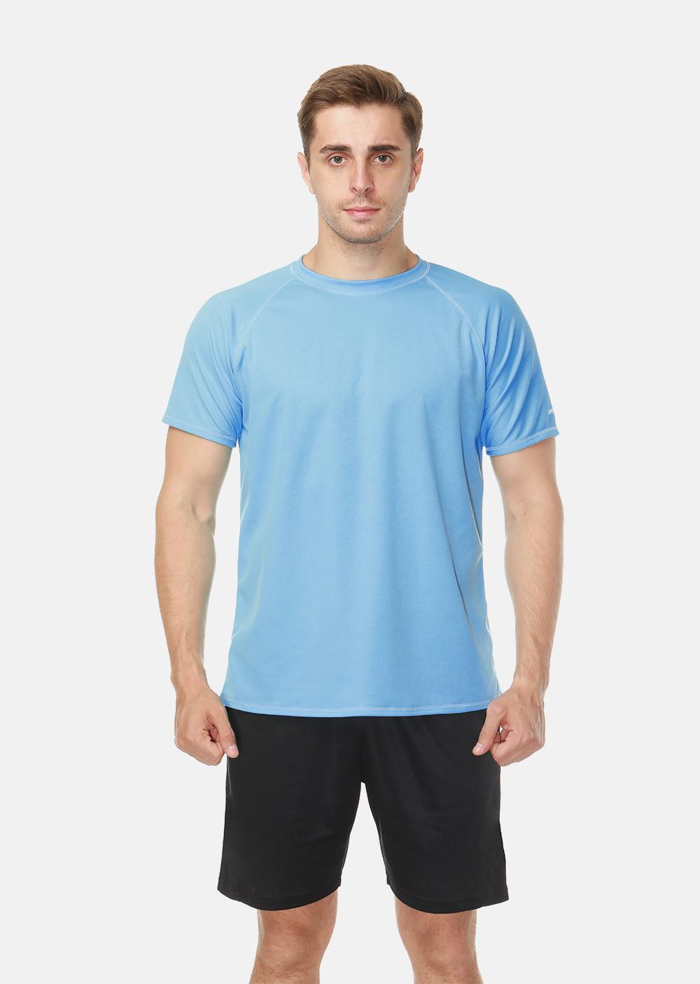 Charmo ผู้ชาย Rashguard DRY-Fit เสื้อผู้ชายสีทึบเสื้อ UV-ป้องกันผู้ชาย ...