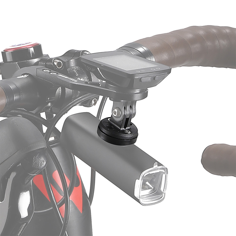 Bicycle Light Mount Multifunctional Bike Computer Holder Connecting Base Adjustable Angle for Gopro Connecting Seat