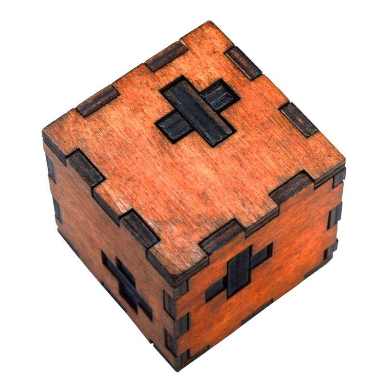 Wooden Intelligence Toy Chinese Brain Teaser Game 3D IQ Puzzle for Kids ...