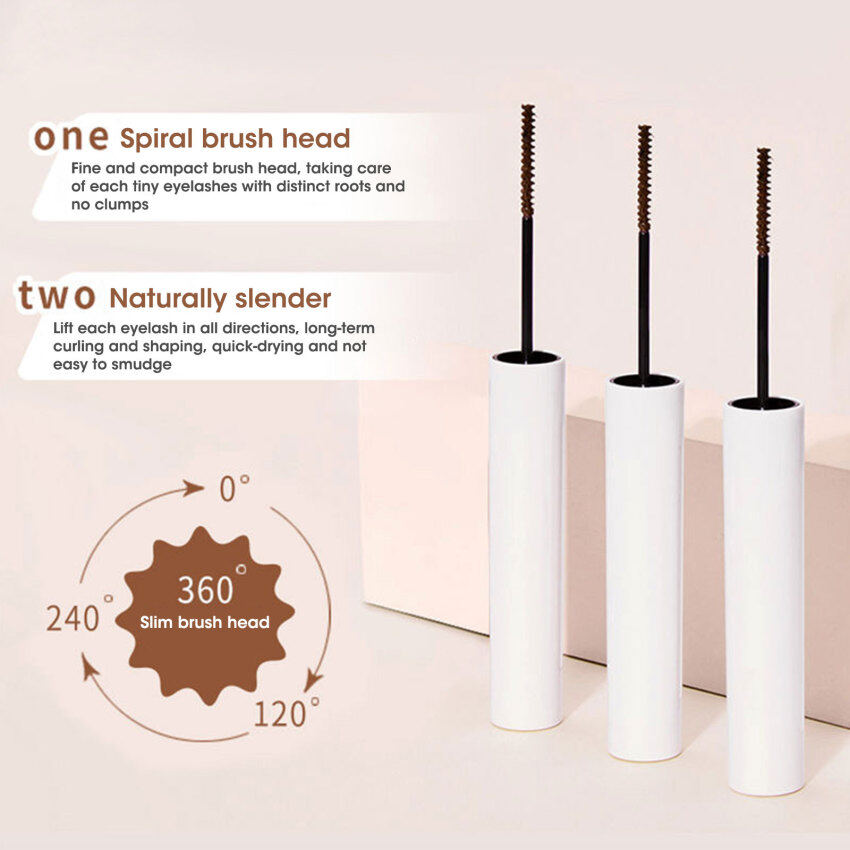 Waterproof Mascara Thick Pull Long Curl Eyelashes Liquid Not Easy Dizzy Dye Eye Lashes Quick Waterproof