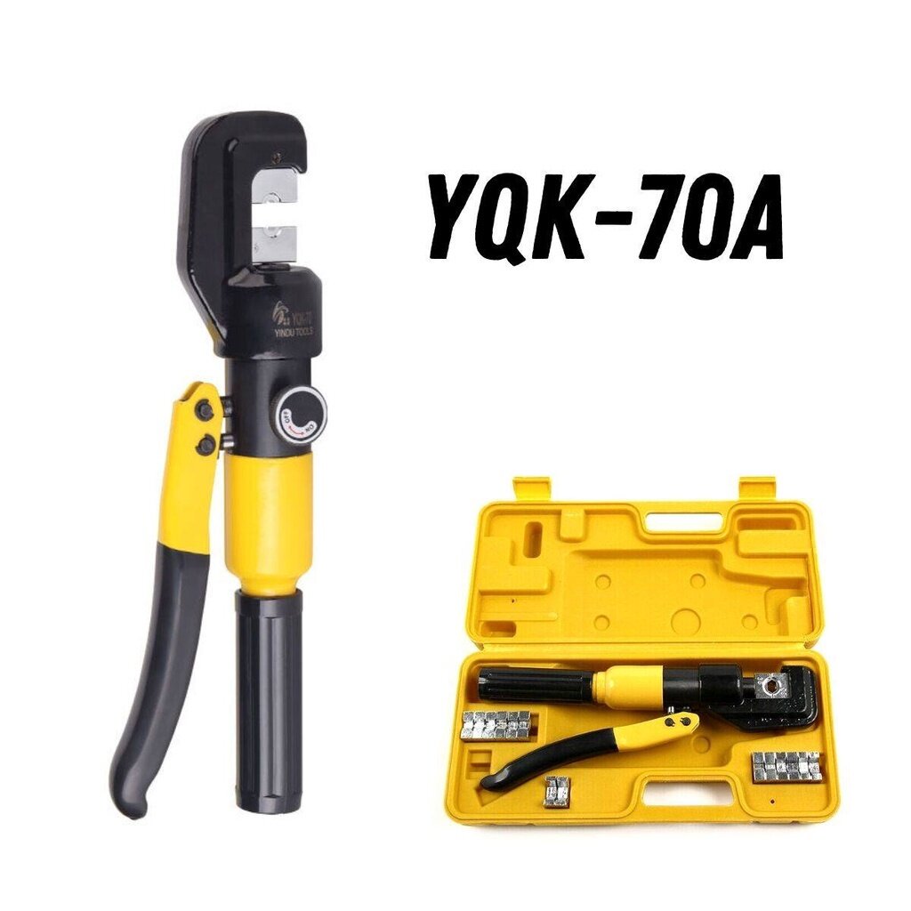 YQK70 YQK120 Hand Hydraulic Crimping Tool Cable Plier Cable Lug Plier