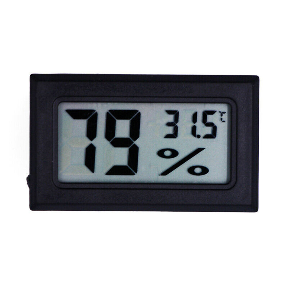 Comforhome Embedded Temperature And Humidity Meter Fy-12 Electronic Hygrometer Digital Temperature And Humidity Meter+Probe+Battery