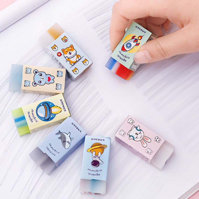 Creative Astronaut Eraser Student Rubber Eraser Tools Stationery