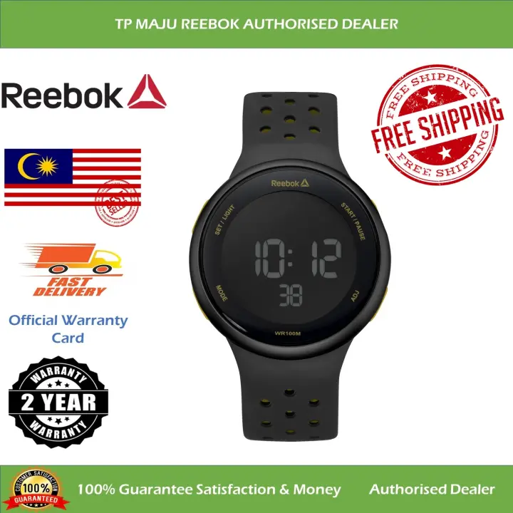 reebok watch water resistant