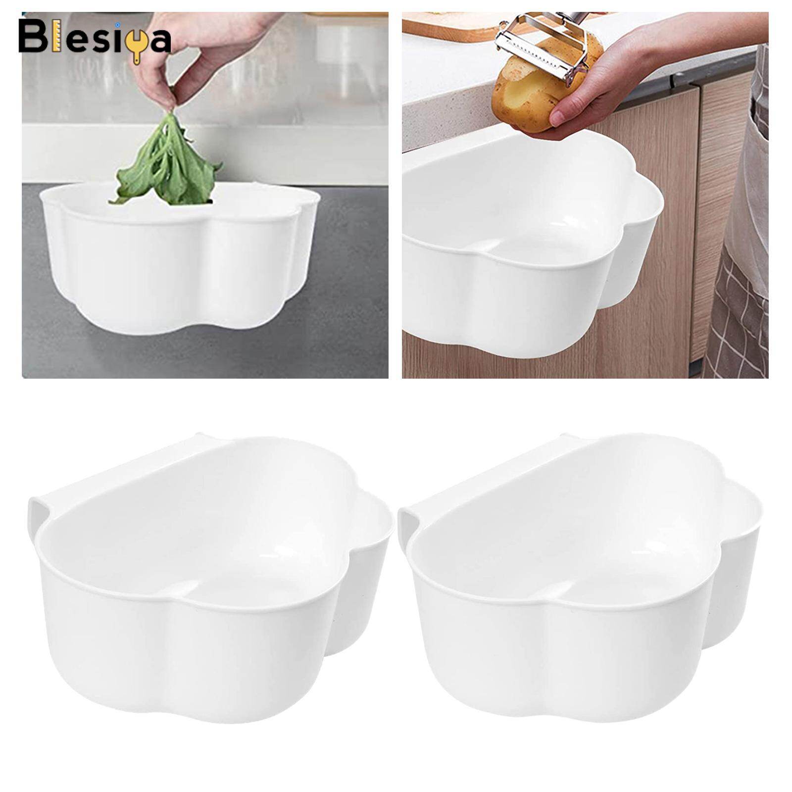 Blesiya THÙNG RÁC TREO Mini Sáng Tạo Gắn Tường Bền Cho Cửa Tủ Xe Hơi