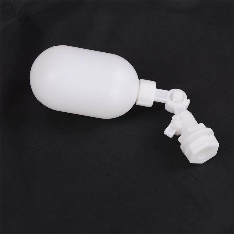 Maraa Mini White Adjustable Plastic Float Valve for Aquarium Water Tank Pond Auto Filler