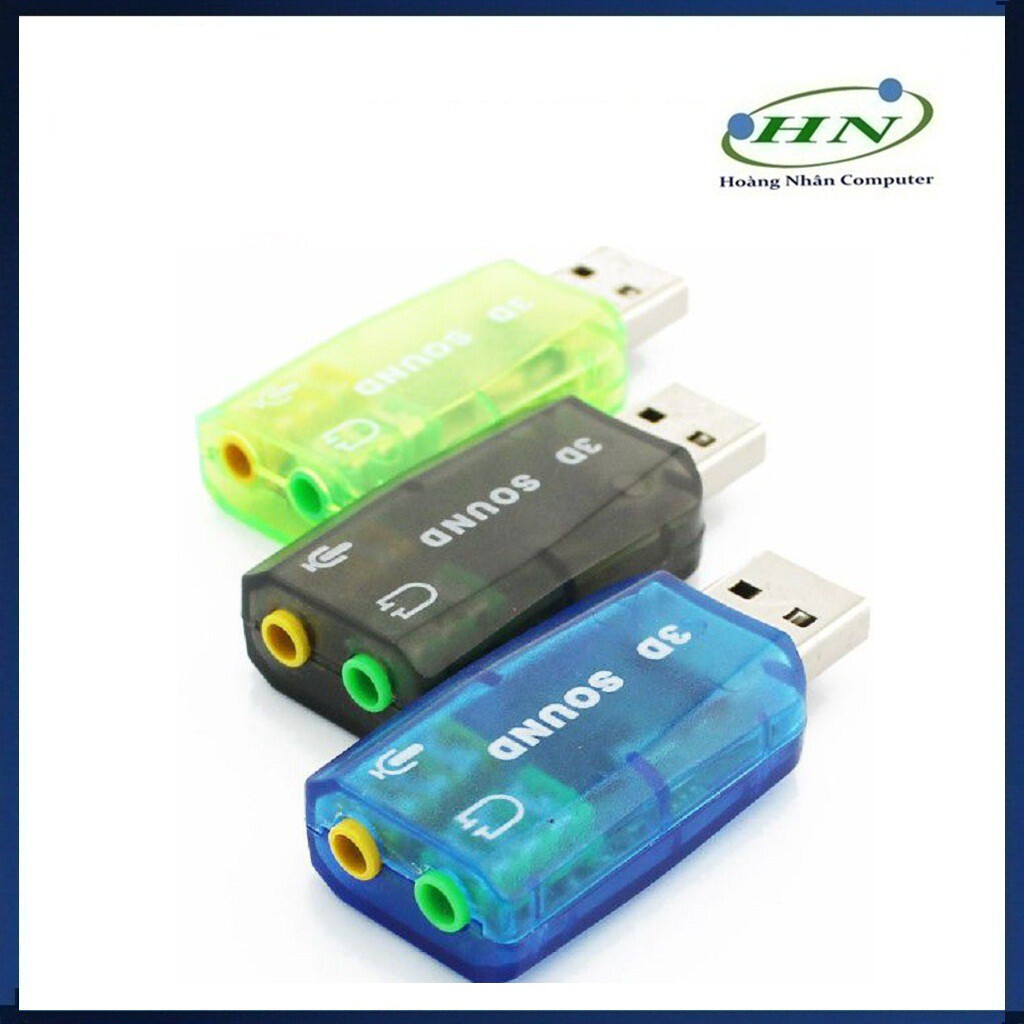 Usb ra sound 5.1 chuyển đổi từ cổng usb ra loa