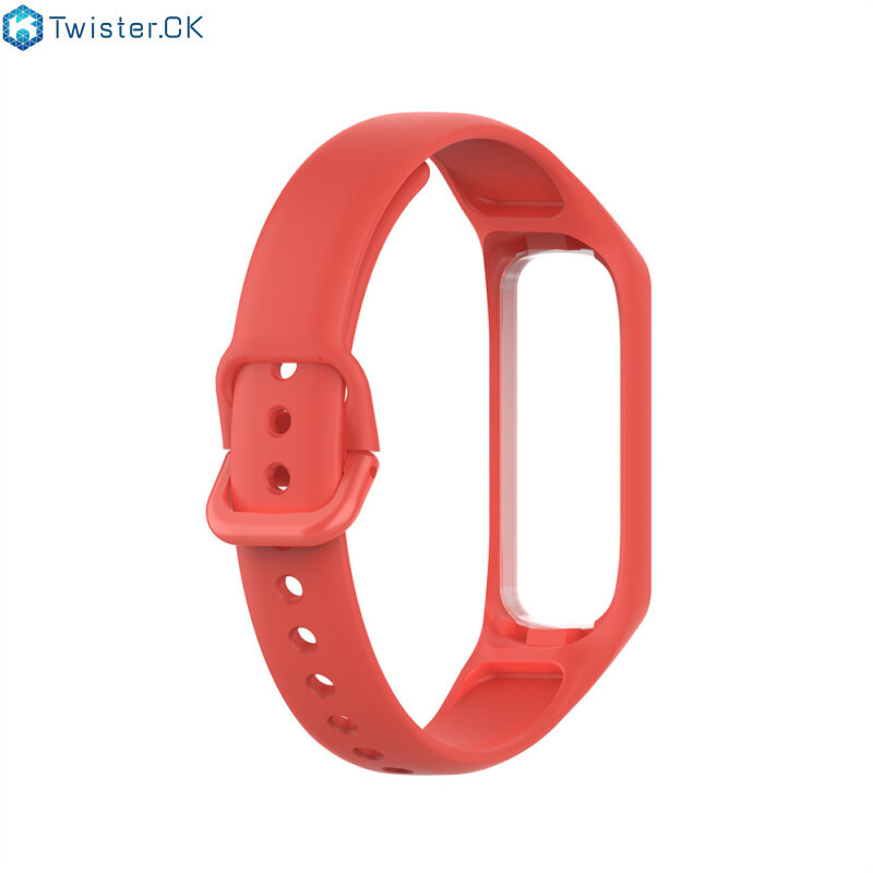 Replacement Watchband Sweat-proof Comfortable Soft Silicone Strap Compatible For Samsung Galaxy Fit2 R220