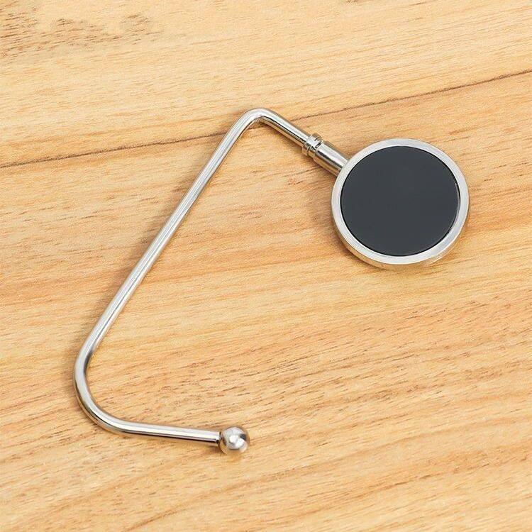 Folding Bag Hook Hanger Purse Handbag Holders Table Organizer Office Desk Side Hook