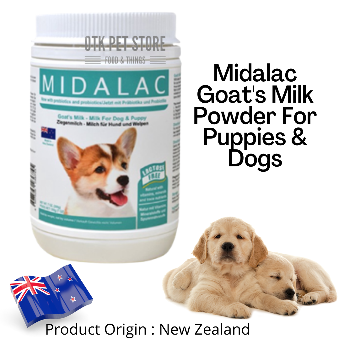 Midalac Goat's Milk Powder For Puppies & Dogs / Kittens & Cats 200g Lazada
