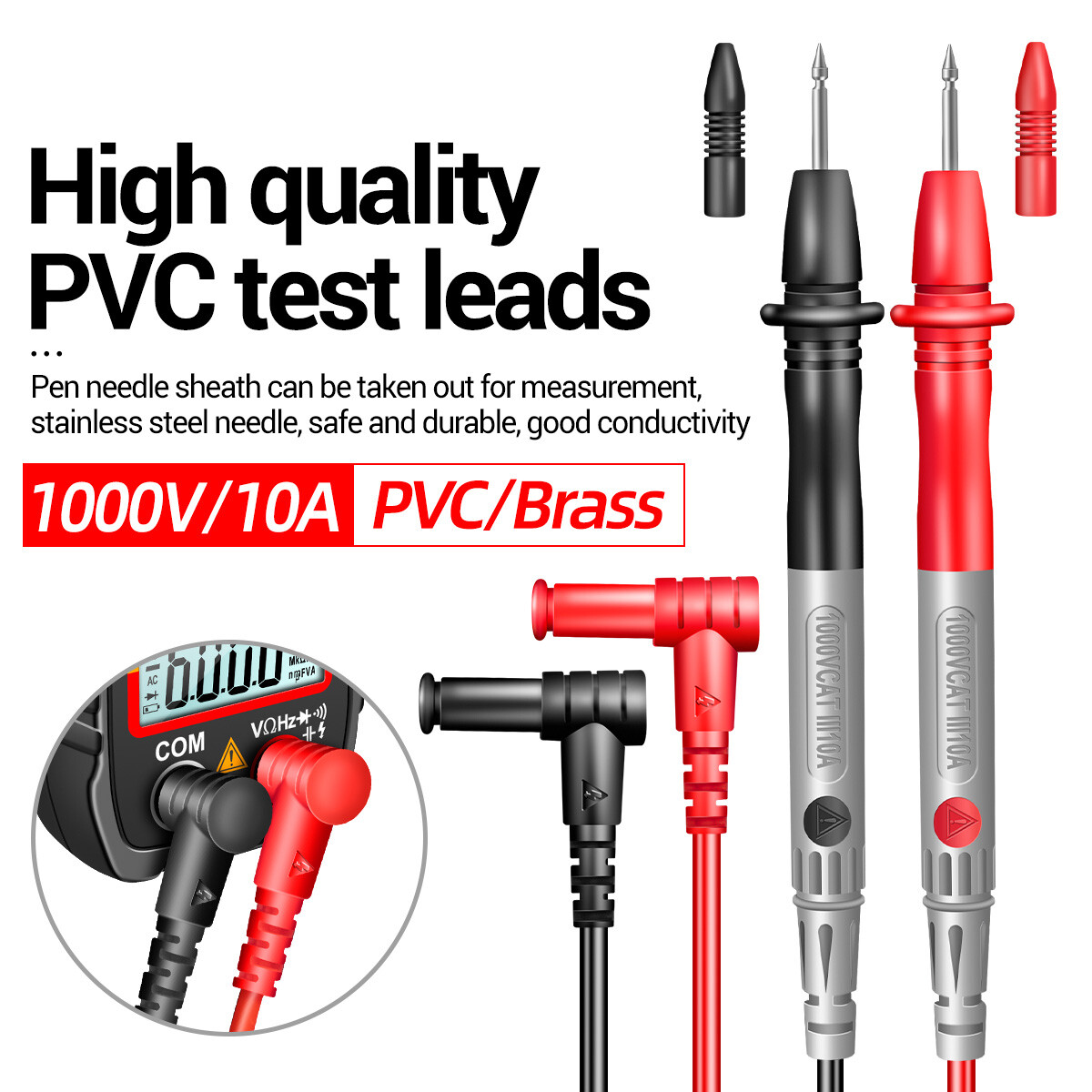 NANWEI ANENG Đồng Hồ Kẹp AC Thông Minh CM81 Đồng Hồ Vạn Năng Loại Kẹp Vôn Kế Phạm Vi Tự Động Đếm 6000 Ampe Kế 600A Đồng Hồ Đo Điện Trở Kèm Đèn Pin