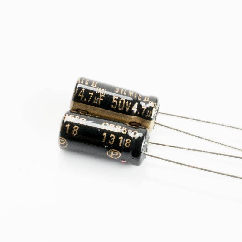 1pcs,elna silmic ii 50v 2.2uf 3.3uf 4.7uf 10uf 22uf 100uf 220uf 470uf 1000uf f 85°c for audio electrolytic capacitor