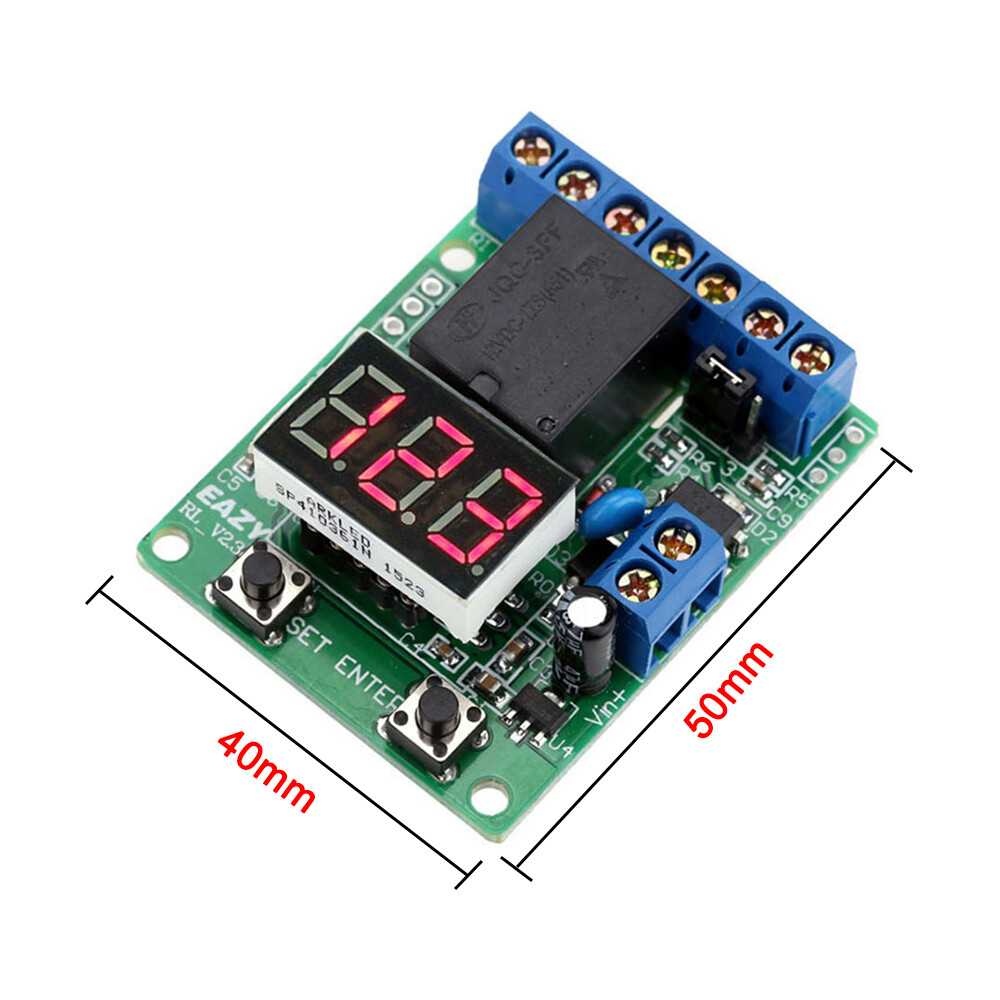 BO YIN CT 1.1 Counter Controller Module Counter Kit Module Circuit Board 0~999 Counting Range 12V