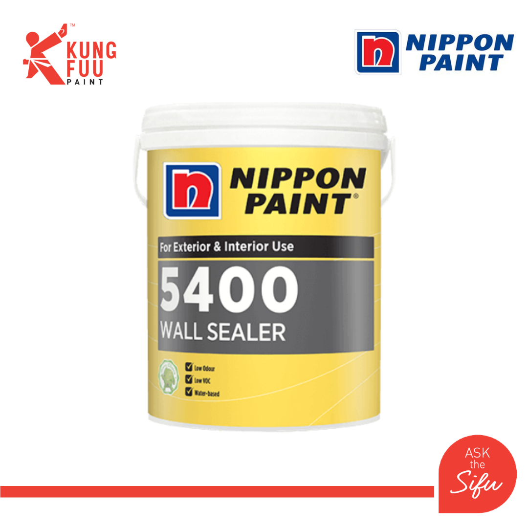 Nippon Paint 5 Litre / 18 Litre WS 5400 Wall Sealer for Interior and