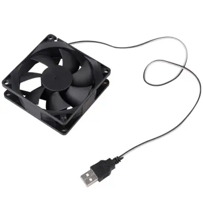 Fancytoy 5V 80mm Computer Fan USB Cooler PC CPU Cooling Computer Components