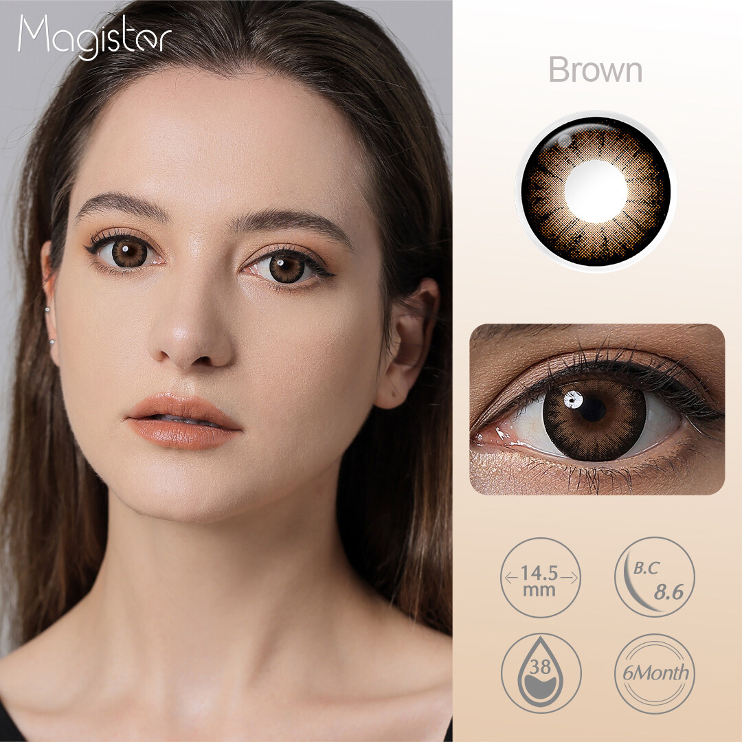 【NEW】 (0.00 8.00)Magister Contact Lenses Color Contact Lens 2Pcs 14