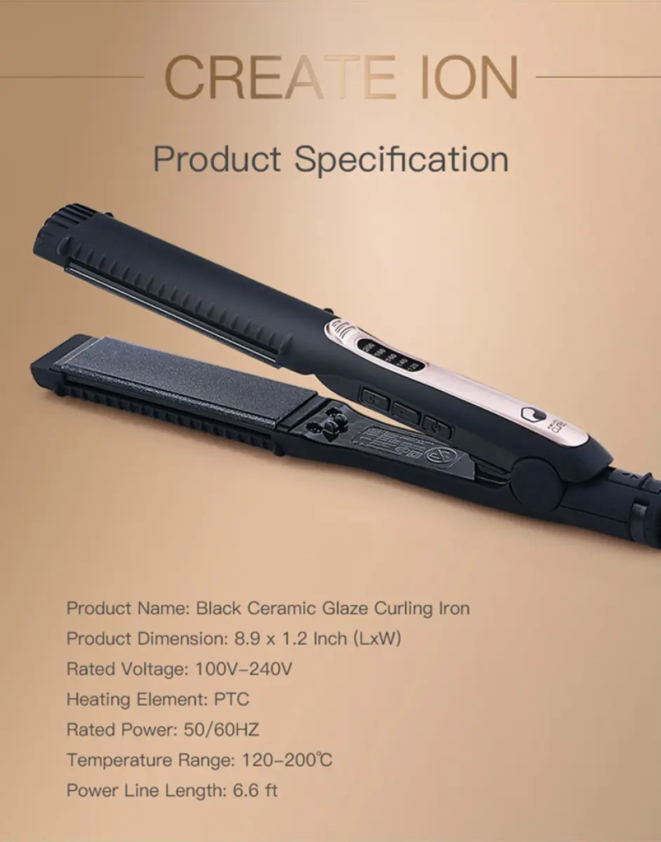 create ion flat iron