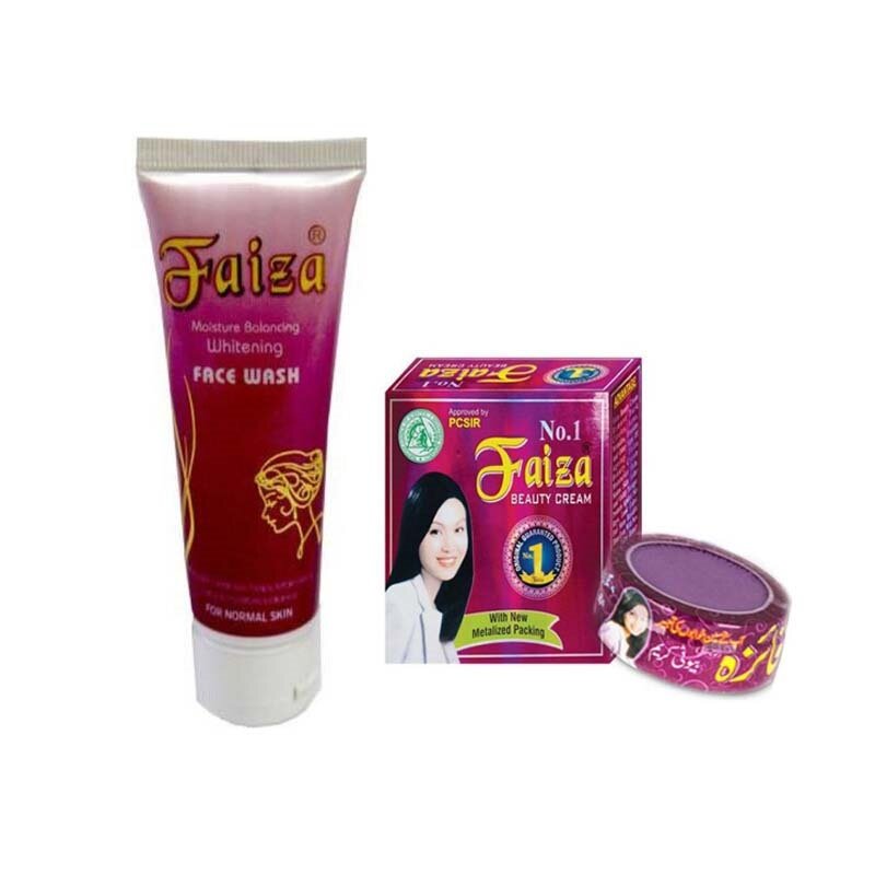 Faiza beauty cream + Face Wash 100 original from Pakistan Lazada