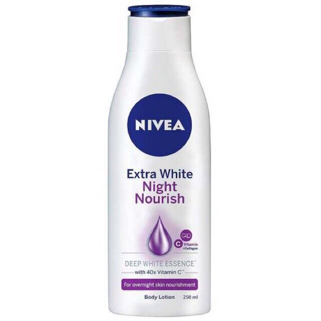 [HCM]??Sữa dưỡng thể Nivea Extra White Night Nourish - 200ml