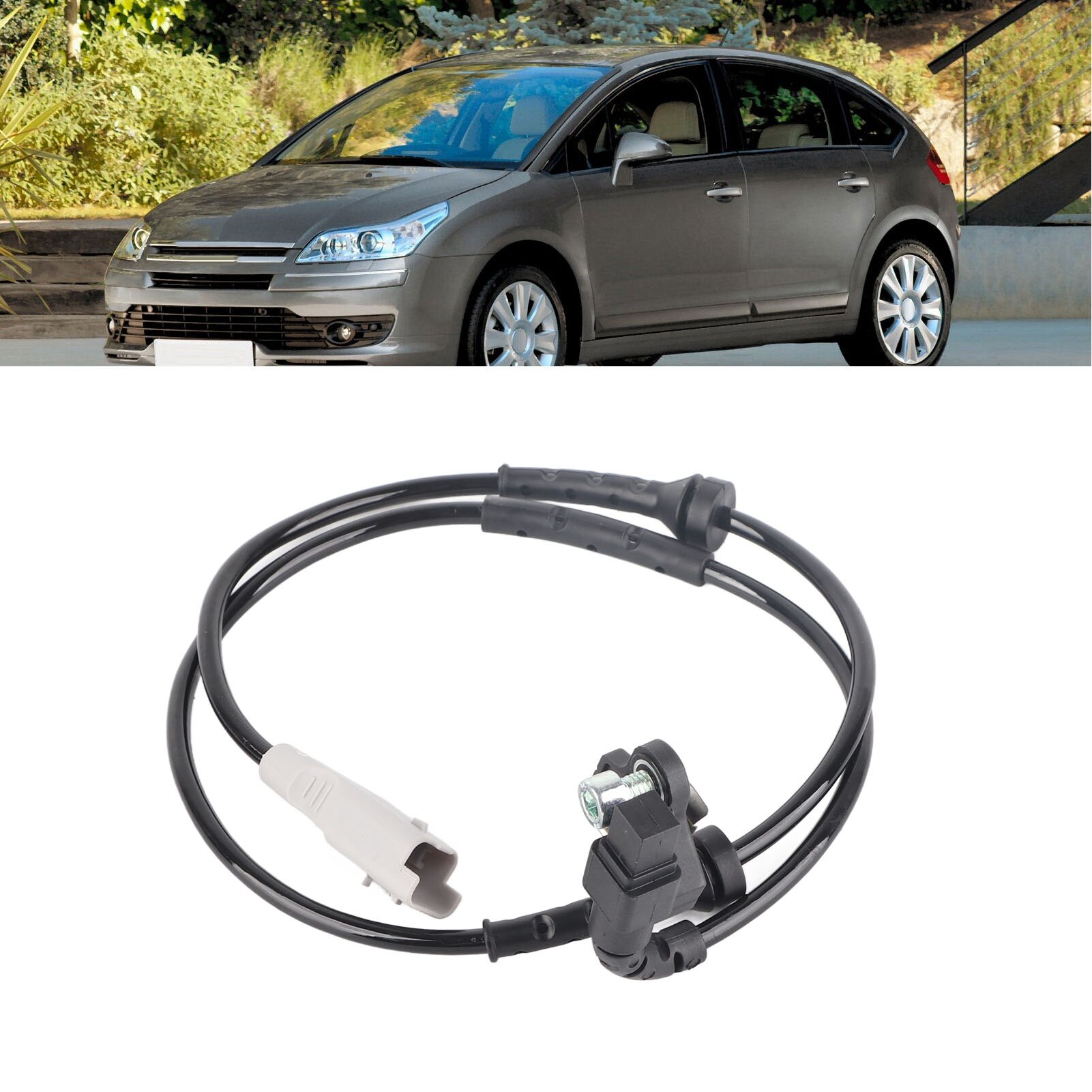 Rear ABS Speed Sensor 4545L0 Left Or Right Wheel Speed Sensor Replacement for Peugeot 307 308 CC