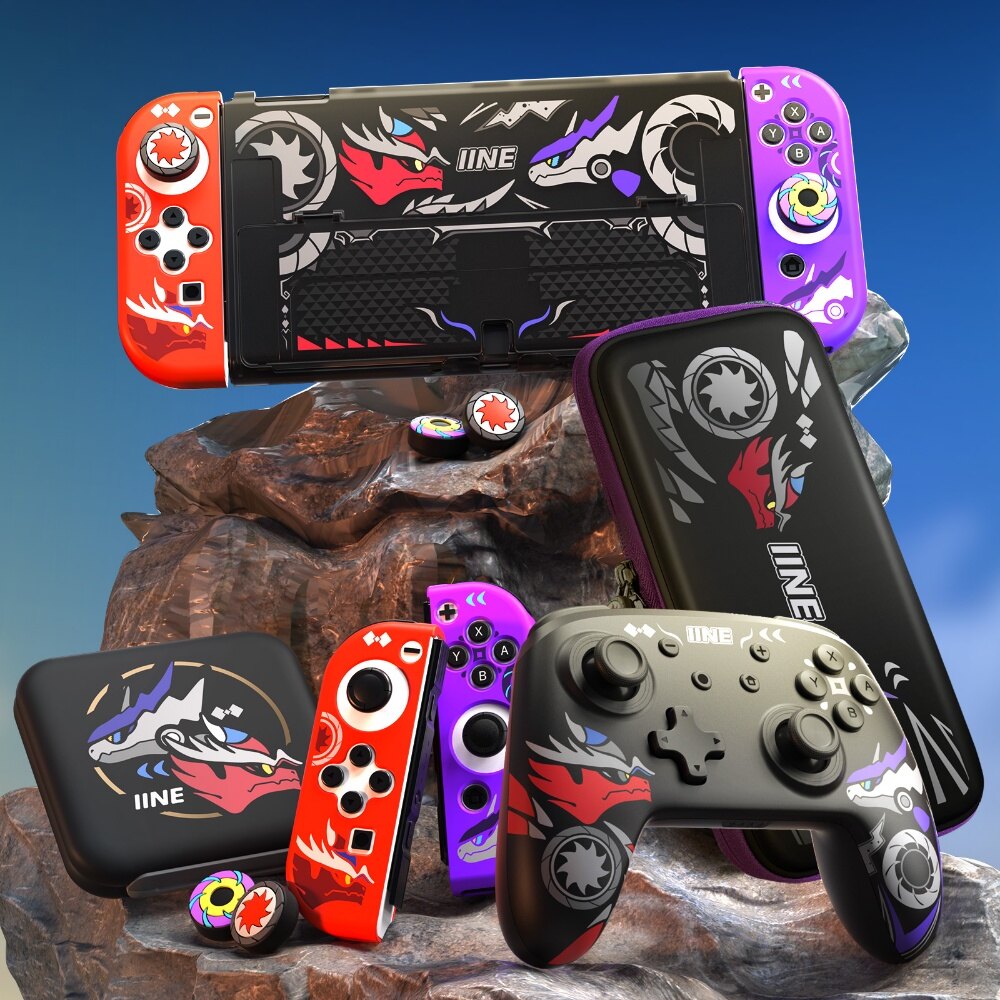 Phụ Kiện Trò Chơi Pokemon Scarlet And Violet Cho Nintendo Switch & Switch Túi Đựng Oled Ốp Bảo Vệ NS OLED