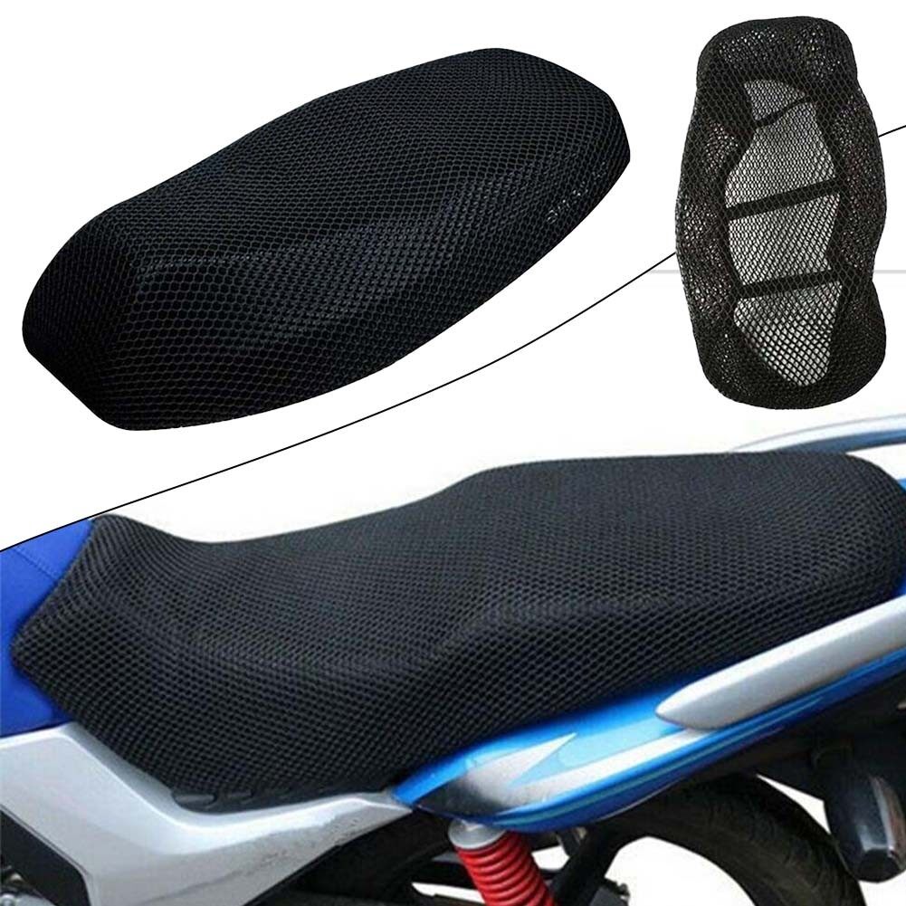 Polyester 3D Spacer Mesh High Quality Black Mesh Ventilation Motorcycle Seat Cushion