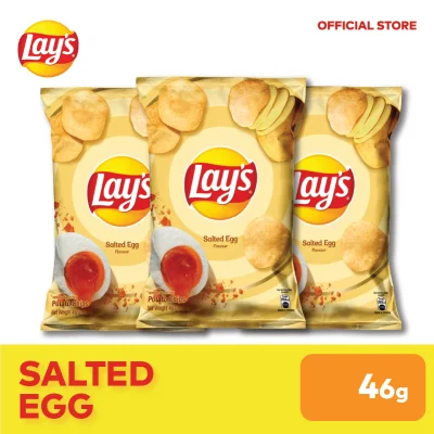 Lay's Potato Chips Salted Egg 46g x3