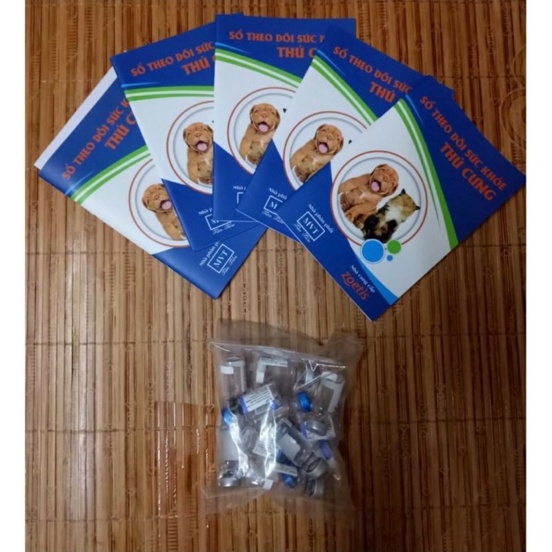 Sổ tiêm phòng chó mèo