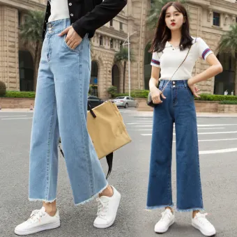 loose denim pants for women