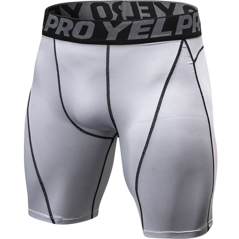 12 Colors Running Shorts Men's Short Trousers Quick Dry Leggings Fitness Training Bottoms Jogging Compression Home Gym Shorts