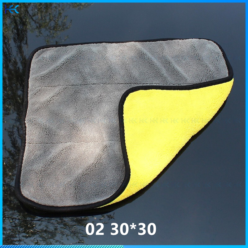 【Ready Stock】Car Wash Microfiber Towel Car Cleaning Drying Cloth SET