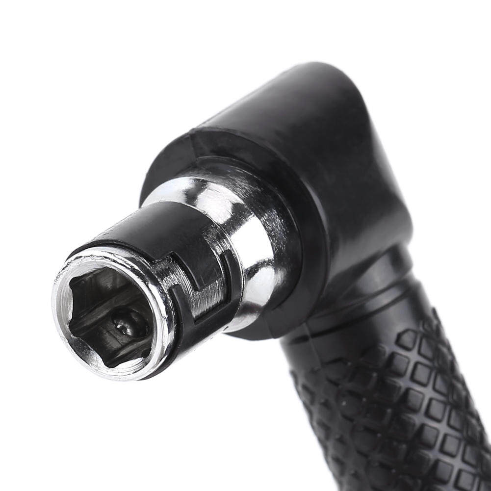 L-Shape 1/4 Inch Hex Socket Wrench Double L-Shaped Wrench Head For Screwdriver Bits Hand Tool