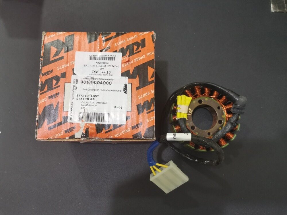 ktm duke 200 stator coil price