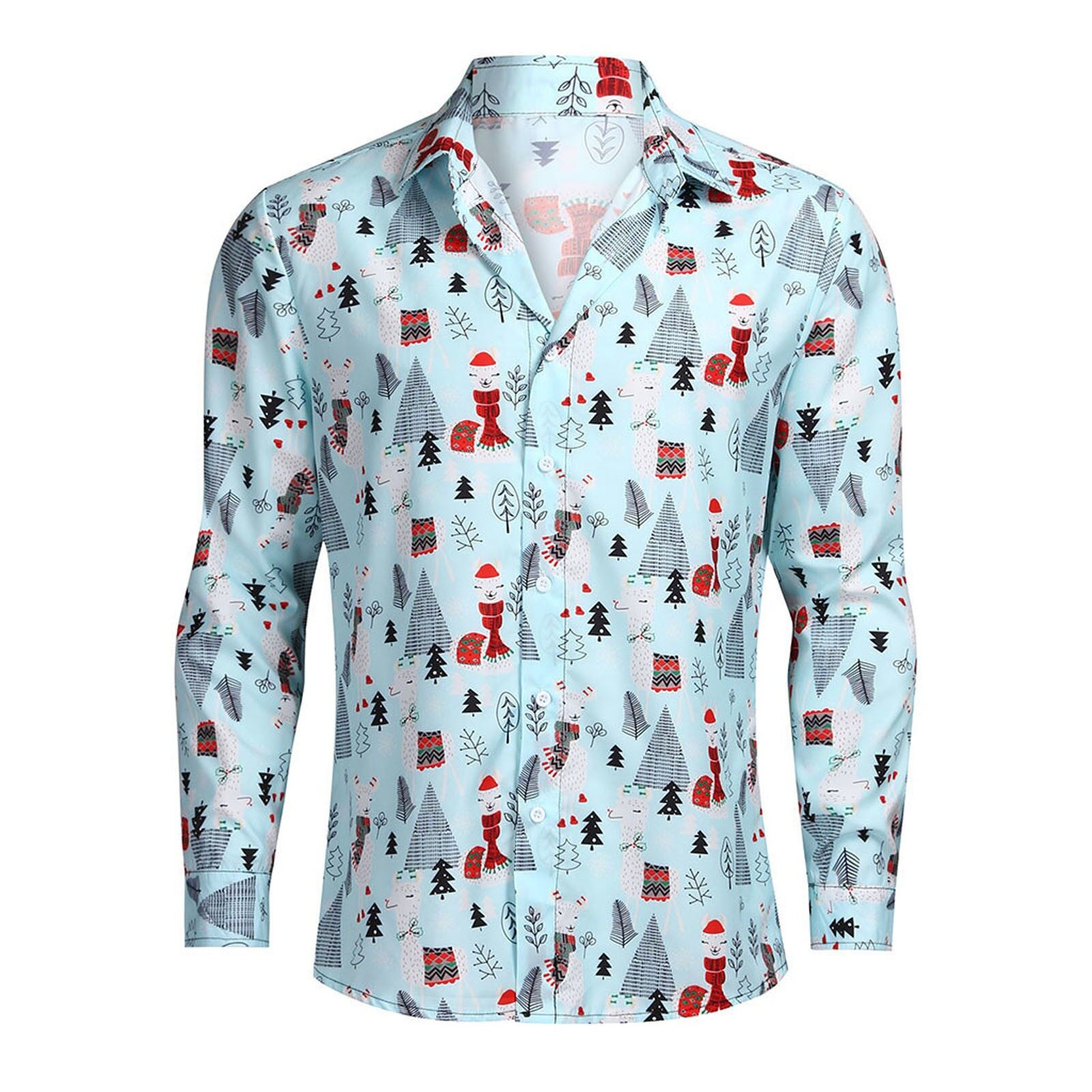 christmas dress shirts for men