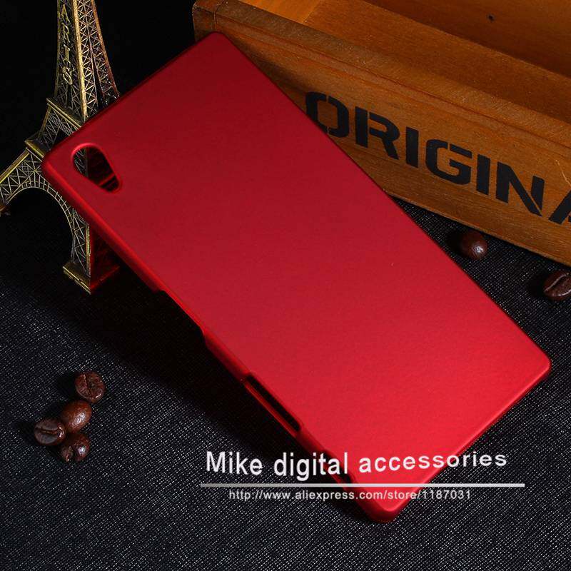 For sony xperia z5 5.2 inch e6603 e6653 e6633 e6683 case matte hard plastic casing shell ultra thin anti-fingerprint shockproof back cover