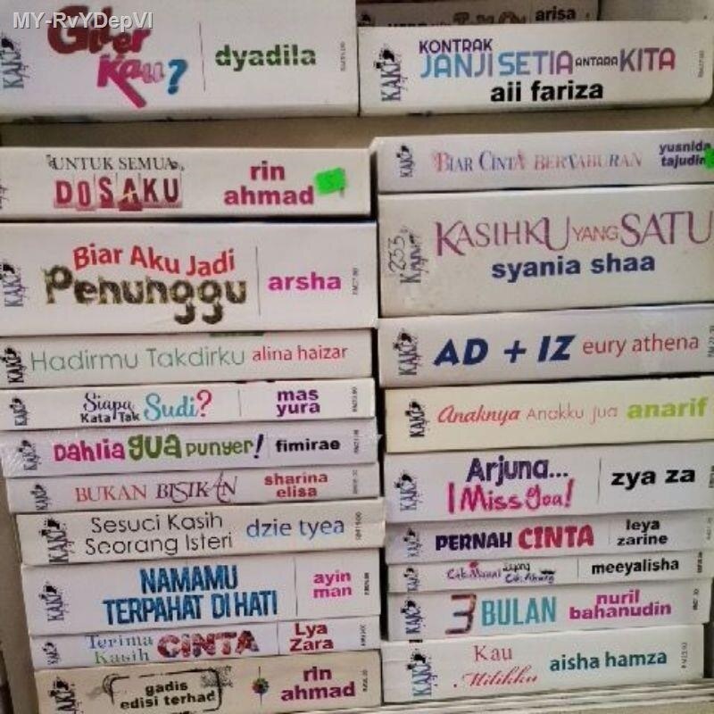 1. Novel 💕Preloved Terpakai Kaki Novel Malaysia