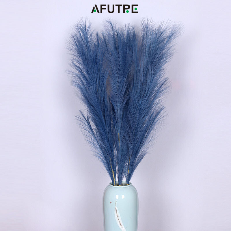 Afture Artificial Pampas Grass 80cm Tall, Large and Fluffy, No Shedding