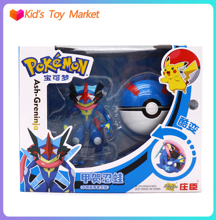 Pokemon Toy Set Pocket Monster Solgaleo Gyarados Venusau Mewtwo Lunala Blastoise Charizard Pikachu Eevee Psyduck Action Figure Game Poke Ball Model Anime Figurine Collect Toys for Boys Kids Gift