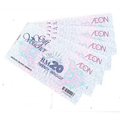 Aeon Voucher RM20 Expiry 2023