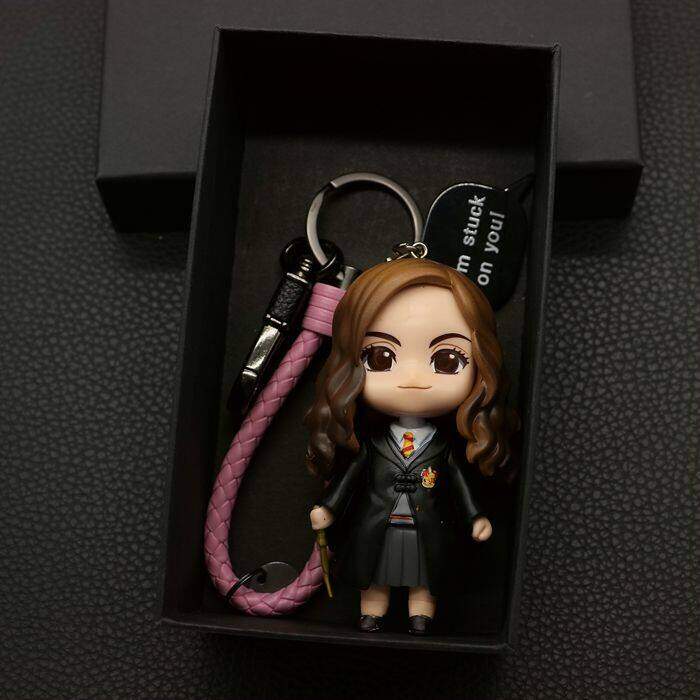 Harry Potter Wizard Keychain Pendant Bag Ornament Key Chain Hand Office Model