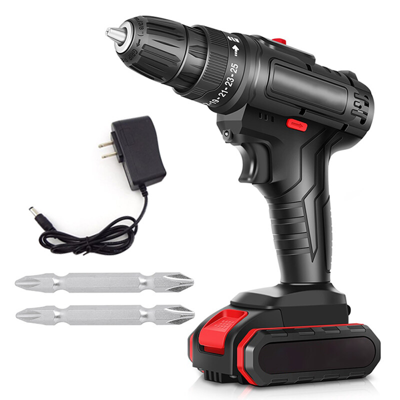 Drill Cordless Hand Drill Set 29pcs Drill Cordless Set Electric Screwdriver Impact Drilling