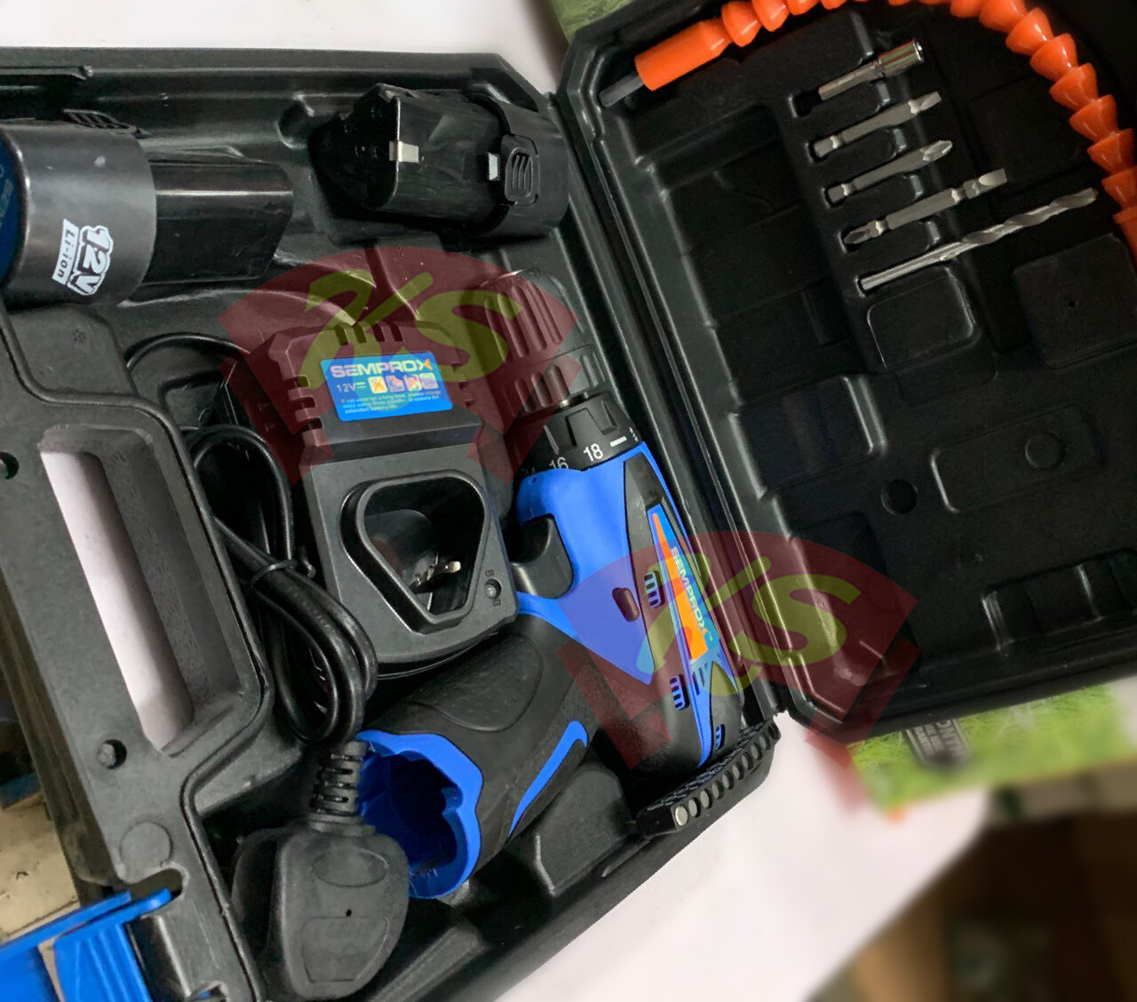 Semprox SCD 1203 12V Cordless 2 Battery Drill Set With Accessories Lazada