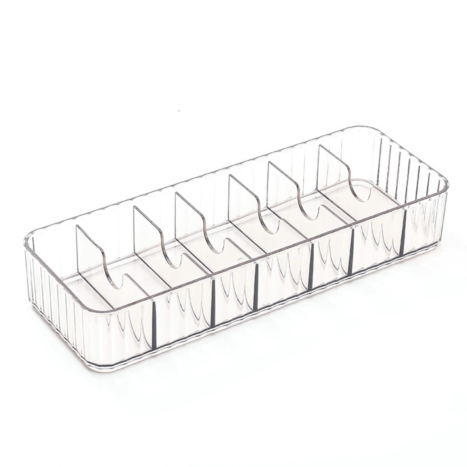 Laca Anti-shock Universal Cable Storage Box Plastic Individual Grid Multi-use Cable Storage Holder for Home