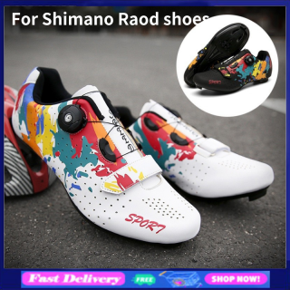 Dành Cho Shimano Giày Đạp Xe Leo Núi Mới 2022 Giày Thể Thao Nam Lộ Trình Giày Thể Thao Đế Bằng Tốc Độ Xe Đạp Đường Trường Giày Đạp Xe Spd Leo Núi Đua Xe Cho Nữ thumbnail
