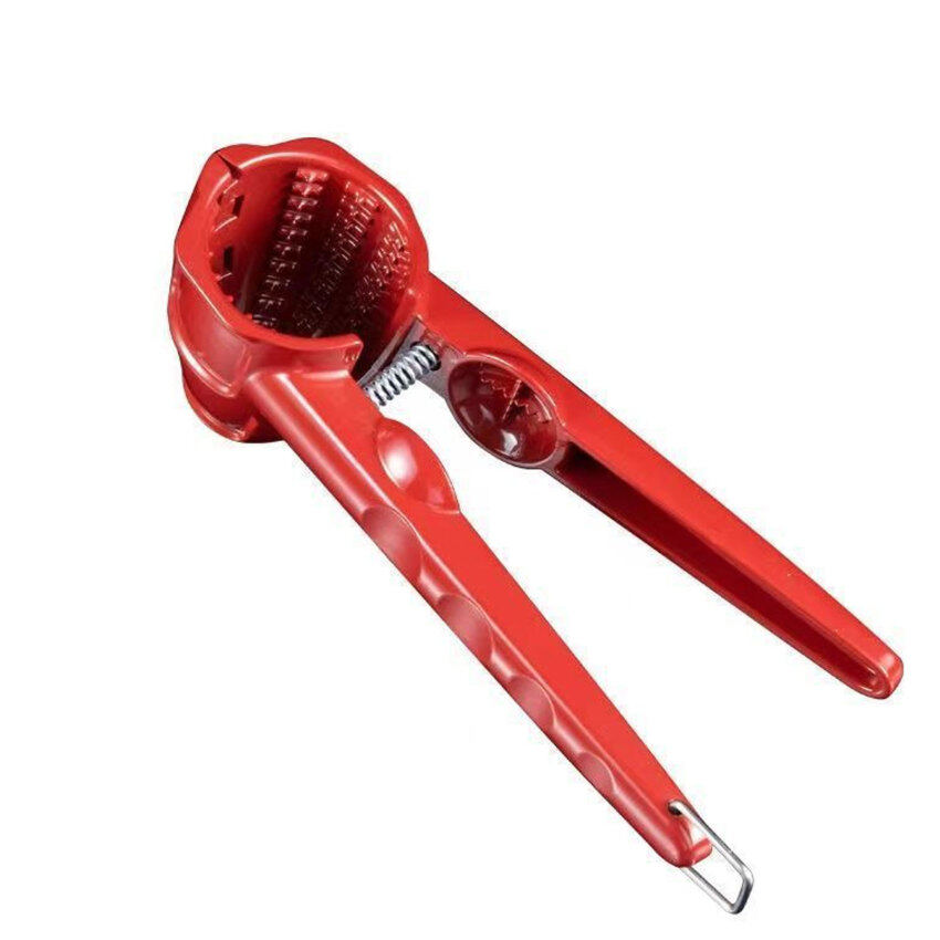 【In Stock+High Quality】Nutcracker Sheller Clip Funnel Nut Cracker Splash Proof Plier Walnut Metal Sheller Nut Pecan Nutcracker Cracker Nutcracker